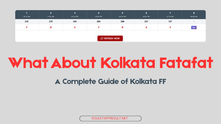 What About Kolkata Fatafat